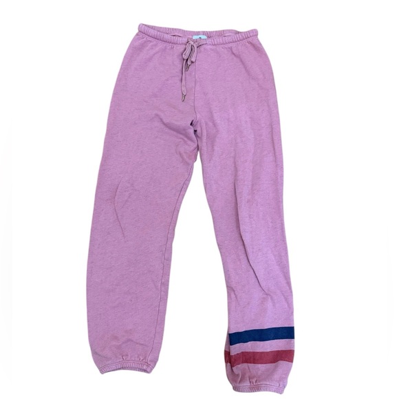 Sundry Dusty Rose Joggers with Drawstring - Picture 2 of 4